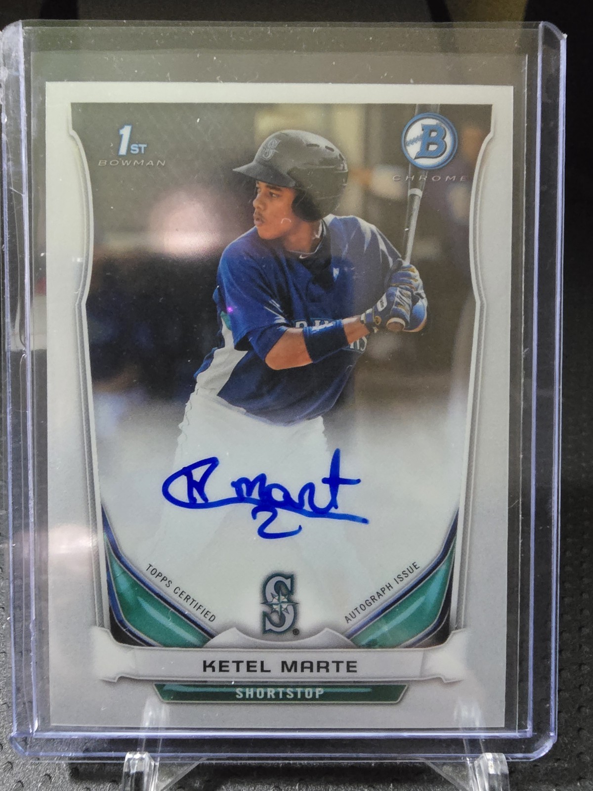 2014 Bowman Chrome  Ketel Marte Auto 1st