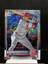 2025 Bowman Chrome Mega Exclusive Mojo Refractor JJ Wetherholt #BCP-241