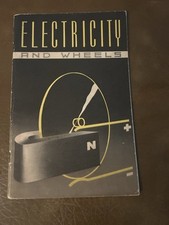 Vintage 1939 General Motors GE Electricity & Wheels Advertising 42 Pg. Booklet