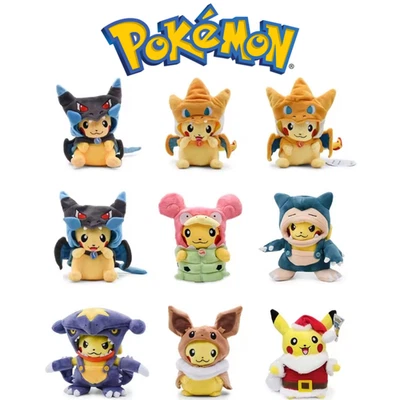 Pikachu Pokémon Kuscheltier Plüschtier Cosplay 20/30CM Geschenk SüßWeihnachten