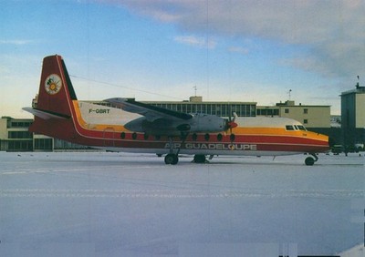 AK-F21-018# AIR GUADELOUPE, Fairchild Ind. F-27J