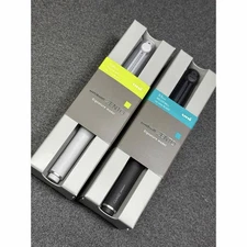 DDP MITSUBISHI PENCIL uniball ZENTO Signature Model Silver & Metallic Black Set