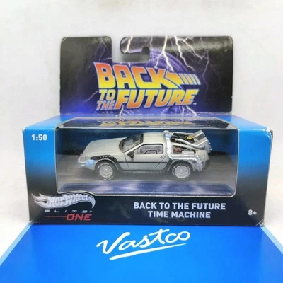 Hot Wheels Elite Back to the Future DeLorean Diecast Cars, Trucks