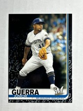 2019 Topps Update JUNIOR GUERRA Black Parallel #'d 63/67 Card US64 BREWERS