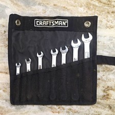 Craftsman Sae Wrench Set 7-piece W Roll-up Pouch Craftsman Sae Wrench Set 7-piece W Roll-up Pouch