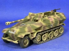 Solido Gaso Line German Hanomag Sdkfz 251 Pak 40 Panzer Anti Tank Gun Char 1/50