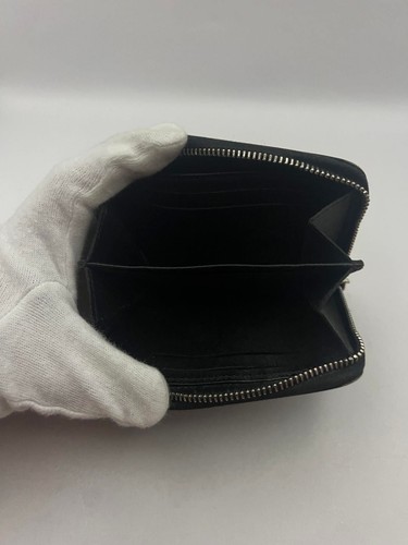 Louis Vuitton Card Wallet Card Case Leather Blue USED E0516-26 - Picture 14 of 19