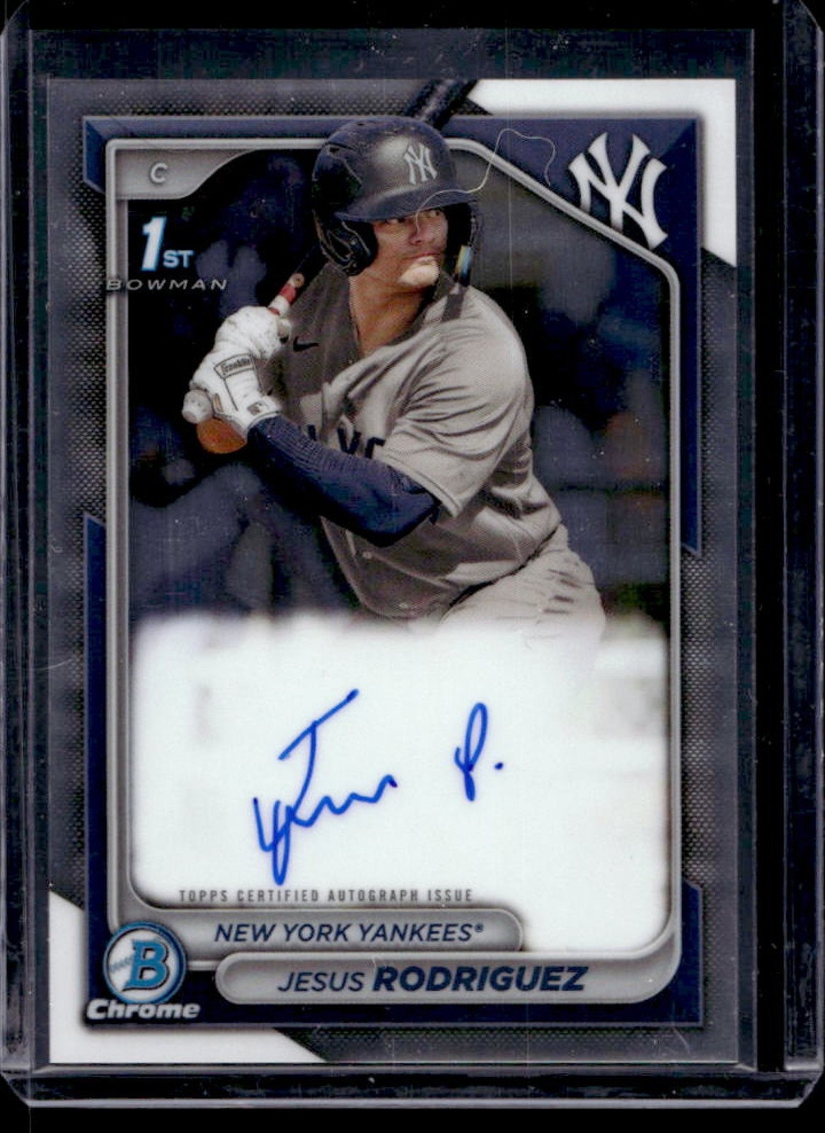 2024 Bowman Jesus Rodriguez Chrome Auto 1st #CPA-JR Yankees