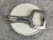 Irwin Vise-Grip Locking C-Clamp 11SP 11 Inch Used Working Hand Tool Original