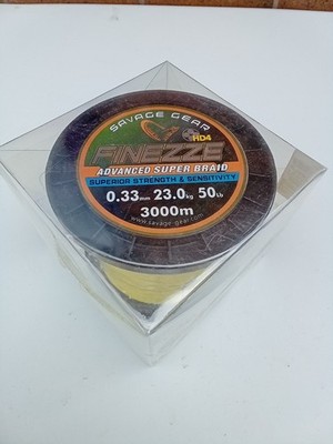Savage Gear Finezze Braid 23kg / 50lb 3000 Metre Bulk Spool. 