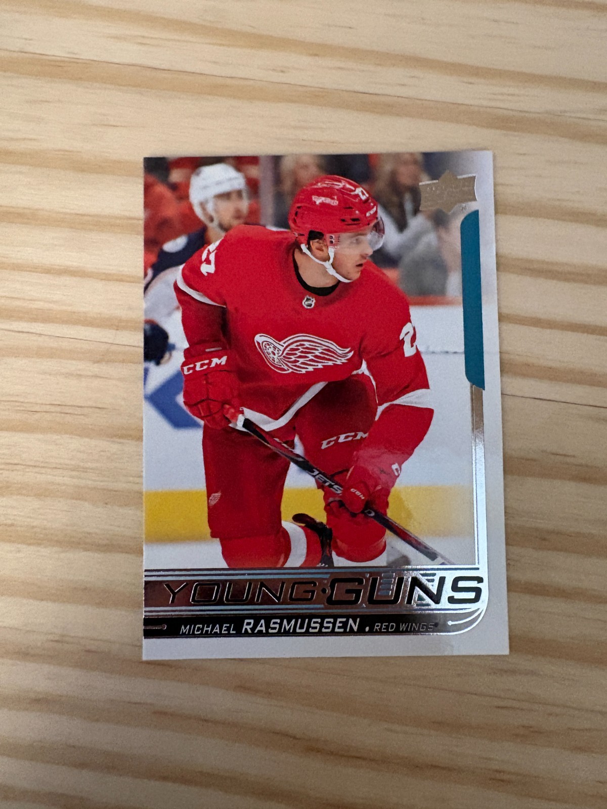 2018-19 Upper Deck #226 Michael Rasmussen YG RC - Detroit Red Wings