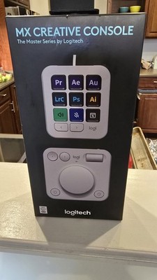 Logitech MX Creative Console Programmable Keypad With 9 Customizable Keys