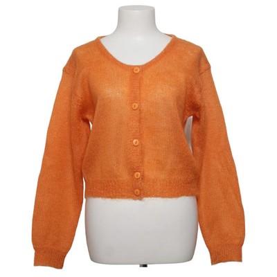 In Town, Strickjacke, Damen, Größe: S, Orange, Acryl/Mohair, Einfarbig #qDP