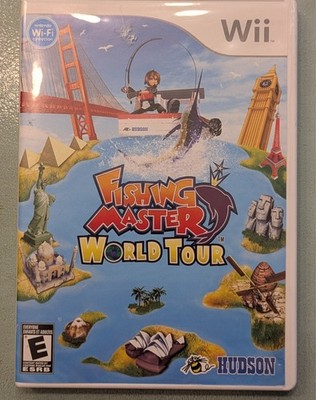 Fishing Master World Tour Wii Working with Manual 83717400783| eBay