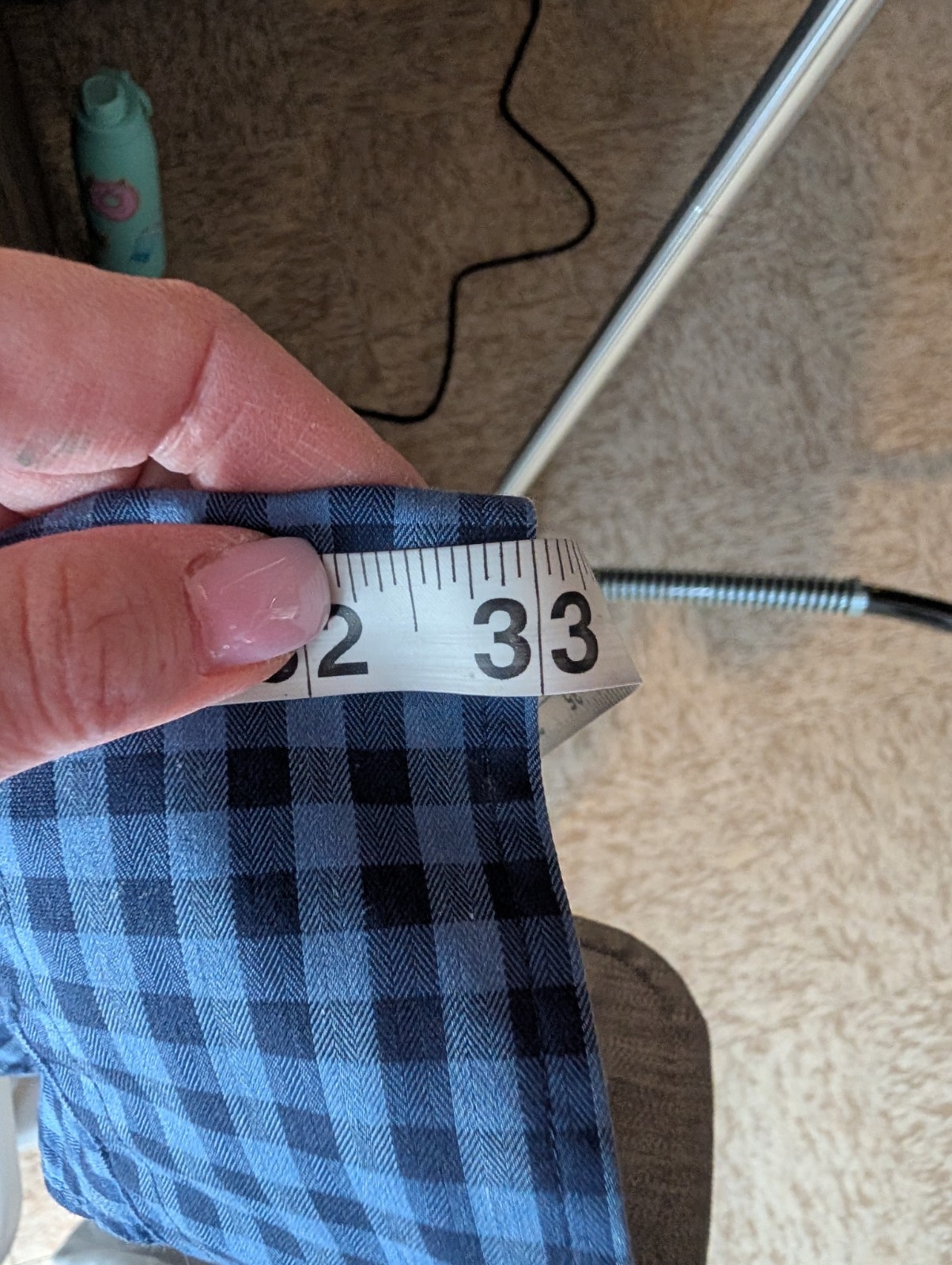 Twillory Untuckable Gingham Performance Button Do… - image 6