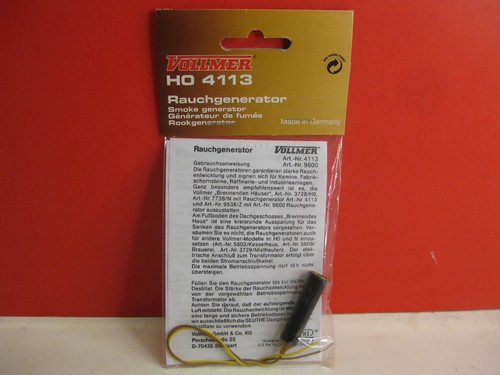 Generador de humo VOLLMER 4 4113 H0* nuevo y embalaje original | Condition: Neu