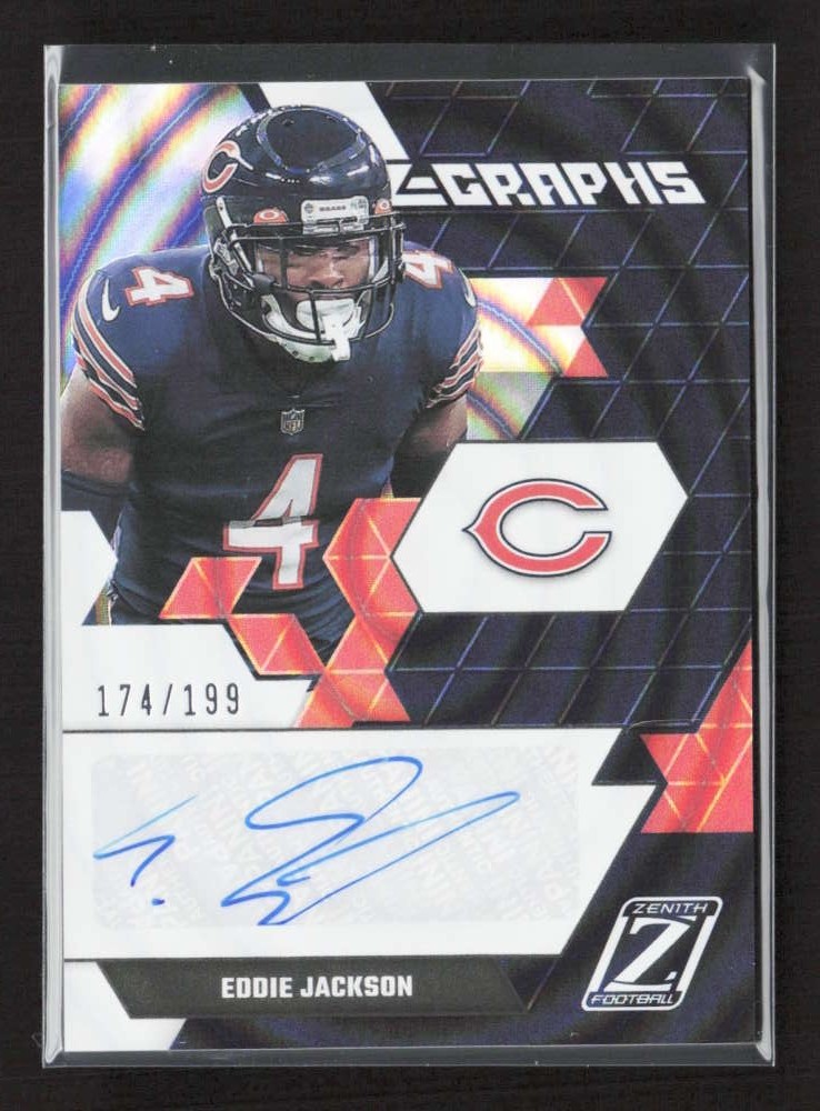 2021 Zenith Eddie Jackson Z-Graphs Auto /199 JT86