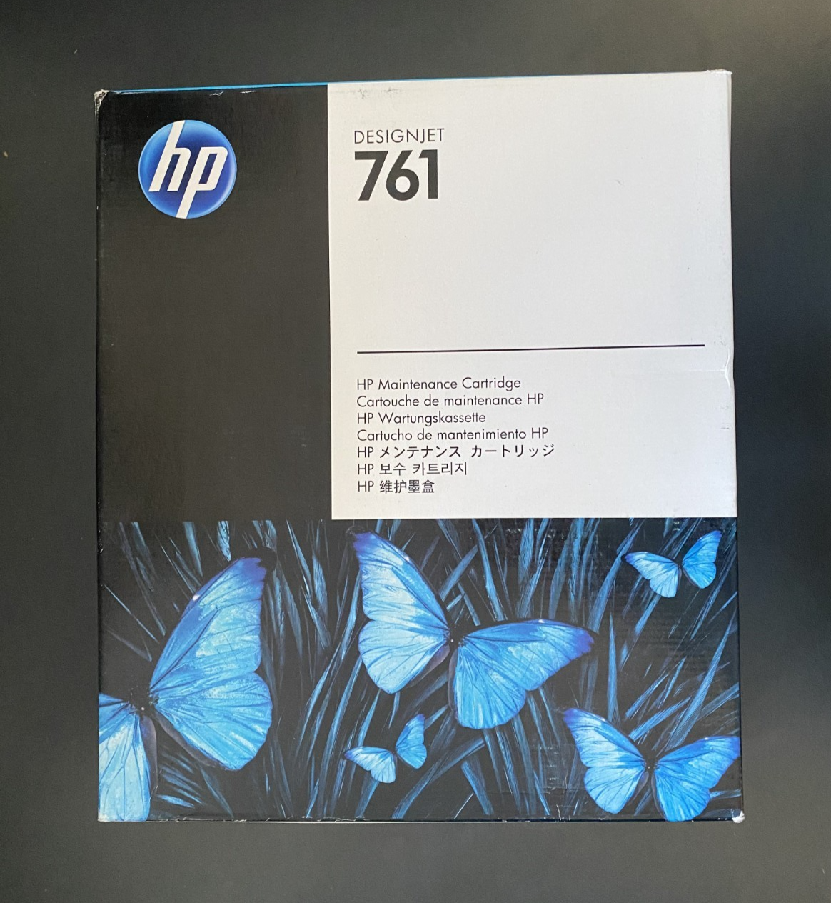 Genuine HP 761 Maintenance Cartridge - FOR DESIGNJET T7100 (INC VAT) BOXED