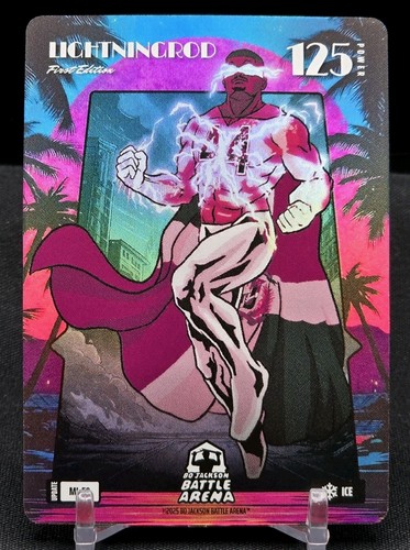 Julio Rodriguez LIGHTNINGROD Bo Jackson Battle Arena Update 2025 Miami Ice Foil
