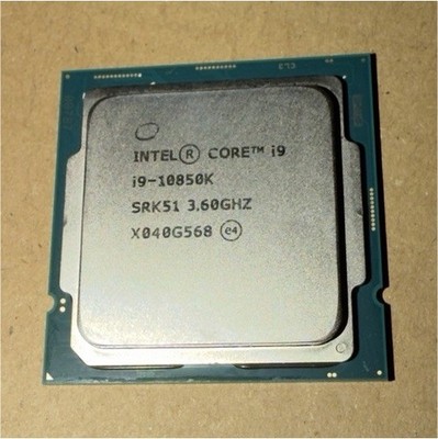 Intel Core i9-10850K Desktop Processor 3.60GHz SRK51 X04G6568 CPU