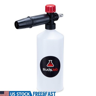 Professional Foam Cannon Pressure Washer Car Wash Adjustable Foam Control New