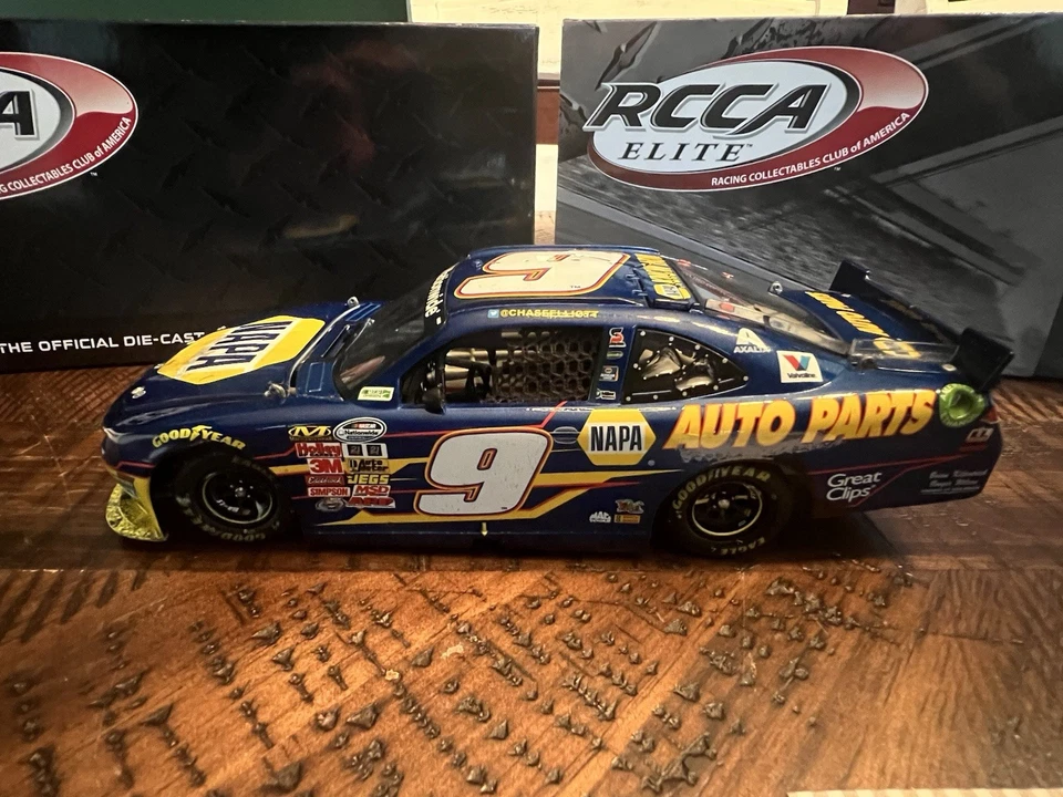 Chase Elliott NAPA Texas Race Win 2014 1/24 RCCA Elite Diecast/309 ¡Raro! Foto 2 de 4