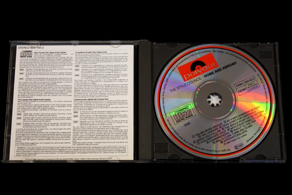 THE STYLE COUNCIL - Live! Home & Abroud GERMANY SIGNED rare CD - Bild 3 von 4