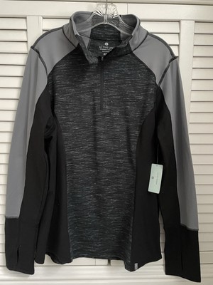REFLEX ACTIVE LIFE 90 Degree  ATHLETIC Yoga 1/4 Zip Top PULLOVER XXL NWT
