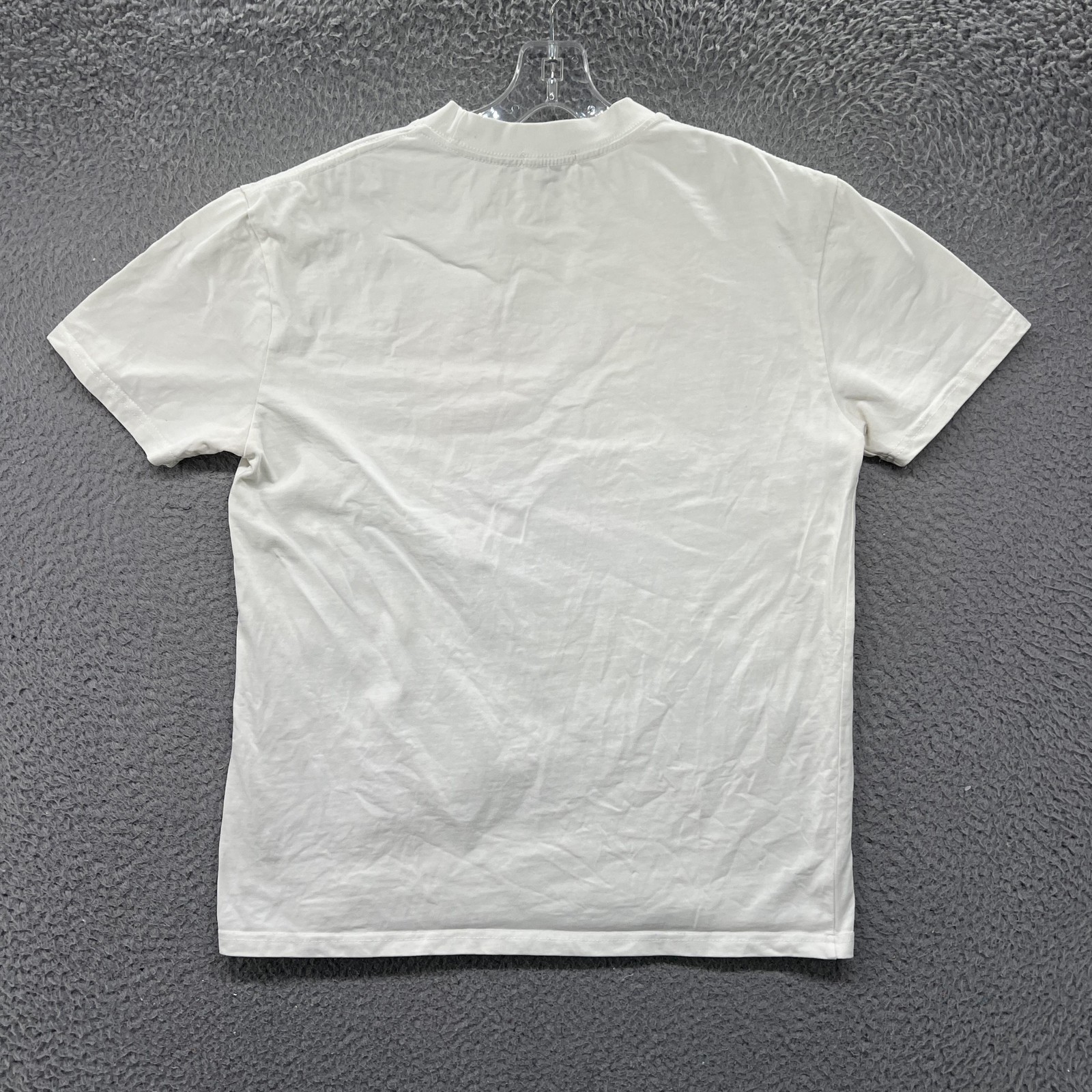 Rhude Shirt Mens Medium Ivory Streetwear Saint Barts Graphic Tee Crewneck