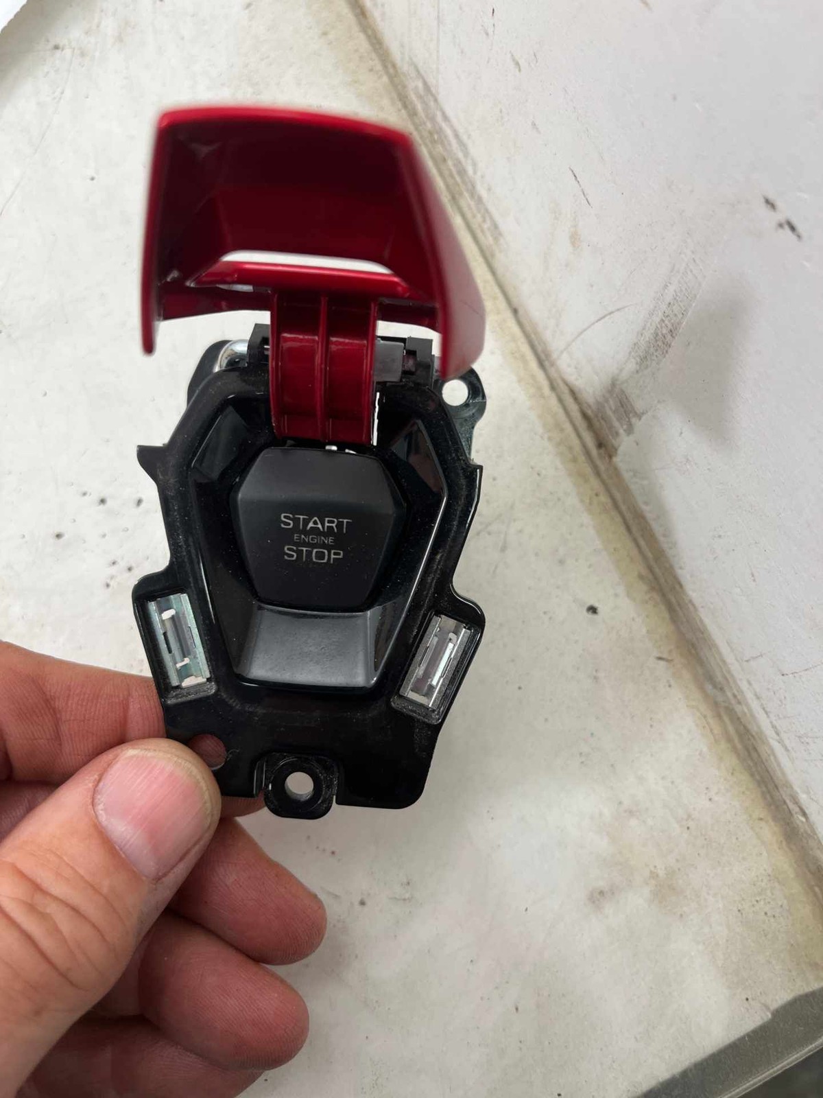 LAMBORGHINI HURACAN START STOP SWITCH ORNAMENT OEM 4T0858197G FIT 19