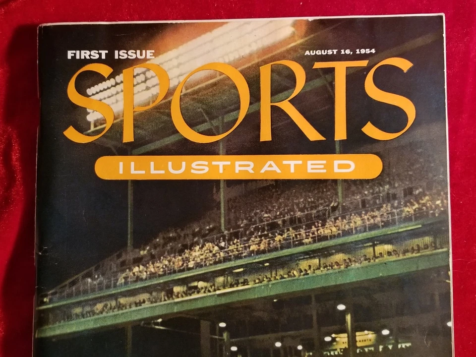 1954 FIRST ISSUE Sports Illustrated 1st Baseball Topps Card Insert & MAILER - Image 3 of 4