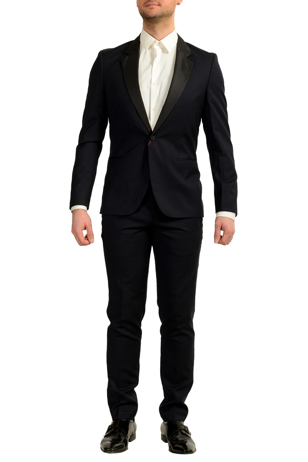 Hugo Boss Mens ArtiHesten201W1 Extra Slim 100 Wool Tuxedo Suit US 38R IT 48R 67490₽