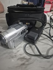 Hitachi DVDCAM DZ-BX35A Camcorder Silver 1200x Zoom DVD-RAM SD LCD Microphone