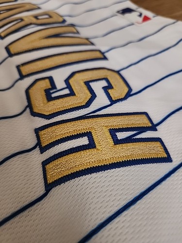 Yu Darvish Signed Auto Autograph Chicago Cubs Gold World Series Jersey PROOF - Picture 5 of 13