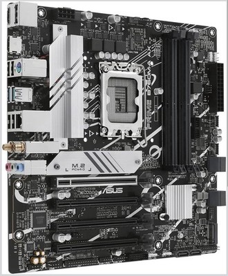ASUS Prime B760M-A AX LGA 1700 Motherboard Intel 12th 13th 14th Gen, DDR5, Wi-Fi