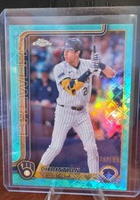 2025 Topps Chrome Logofractor Edition - Christian Yelich, Christian Yelich...