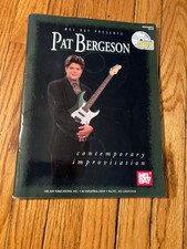 Pat Bergeson Contemporary Improvisation Songbook  cd's nos ship tomorrow RARE