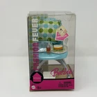 Vintage 2005 Mattel Barbie Fashion Fever Room “Blue Mod Chair” #J0667 *NRFB*