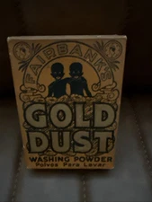Fairbanks Gold Dust Washing Powder Vintage, Unopened Box