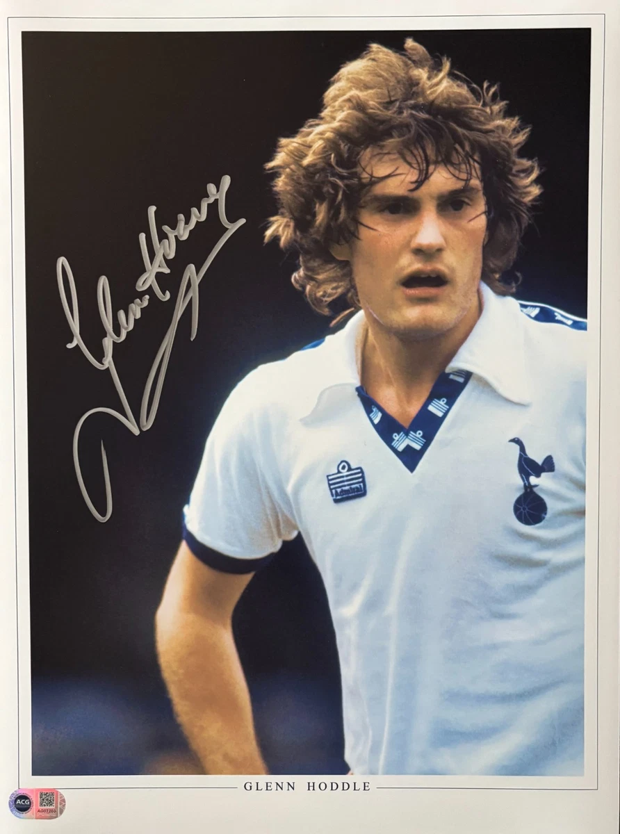 Glenn Hoddle Tottenham Hotspur Fußball Autogramm Foto Original Signiert