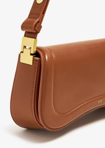 JW PEI Women's Joy Shoulder Bag Brown Vegan Leather - Picture 7 of 8
