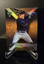 FREDDIE FREEMAN 🔥 2016 Topps Triple Threads Holofoil Baseball Card #17