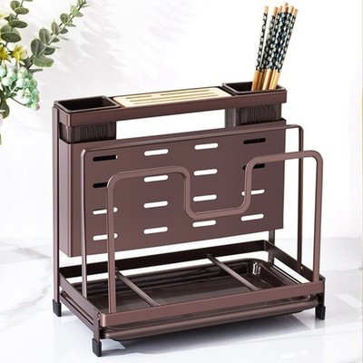 Kitchen Storage Rack For Efficient Storage Multipurpose Design Pp Drainage Holes