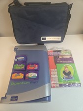 LeapFrog Quantum Pad 30025 Learning System 5 Games Scooby Doo Dr. Seuss Tested