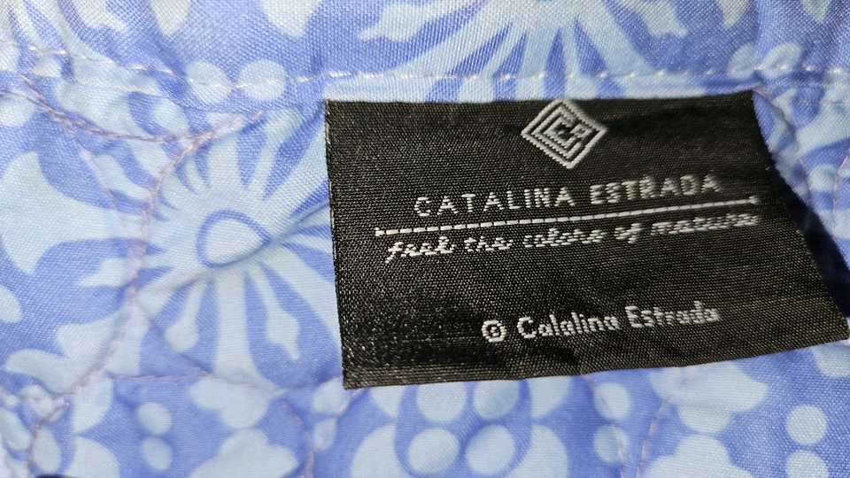 Colcha/cubierta y funda de almohada reversible doble Catalina Estrada - pájaros/floral Foto 4 de 4