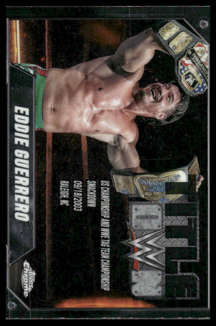 Eddieさま専用ページ 2025 Topps Chrome WWE #TT-EDG Eddie Guerrero Title Town | eBay