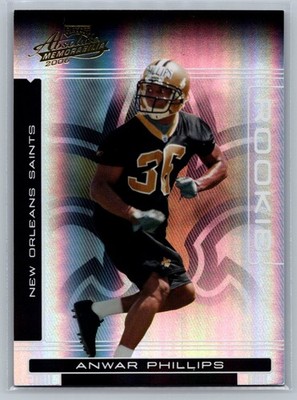Anwar Phillips 2006 Playoff Absolute Memorabilia Rookie /999 #201