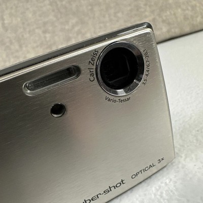 Sony Cyber-shot DSC-T33 5.1MP Digital Camera - Silver for sale