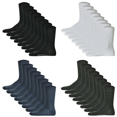 Hudson 8 Paar Herren Socken - Only, Strumpf, Komfortbund, Einfarbig (4x 2-Pac...