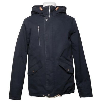 Elvine, Parka, Herren, Größe: M, Blau, Baumwolle/Polyester, Einfarbig #bUT